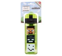 Minecraft Herbruikbare kinderdrinkfles met druppelbescherming en dra (US IMPORT)