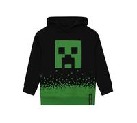 Minecraft Hoodie For Boys | Creeper Hoodie | Gaming Clothes For Kids | 6-7 Years Black