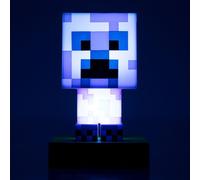 Paladone Minecraft Charged Creeper Icon Light Up Figure, Officially Licensed Collectible