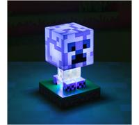 Paladone Minecraft Charged Creeper Icon Light Up Figure, Officially Licensed Collectible