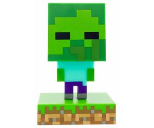 Minecraft Icons Zombie 3D Desktop Lamp Paladone Products