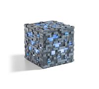 Noble Collection Luminous Diamond Ore Minecraft Figure