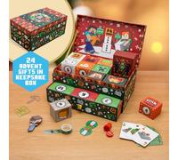 Minecraft Keepsake Christmas Box, 24 Day Countdown With Gifts & Stationery, Official Holiday Gamer Gift, Paladone