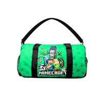 Minecraft Kids Gym Bag - Boys' Luggage Bag Gift Accessories, Multicoloured, Classic