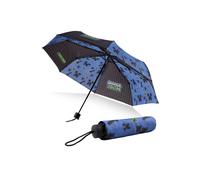 Minecraft Kids Telescopic Blue Umbrella Minecraft Blue