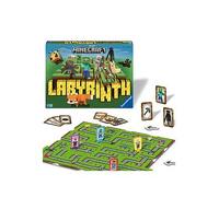 Ravensburger Minecraft Labyrinth - The Moving Maze Board Game for Kids and Families - Age 7 Years Up - 2 to 4 Players