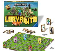 Ravensburger Minecraft Labyrinth - The Moving Maze Board Game for Kids and Families - Age 7 Years Up - 2 to 4 Players