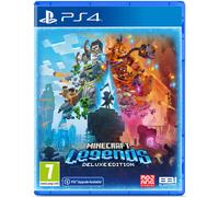 Minecraft Legends PlayStation 4 Deluxe Edition Action-Strategy PS4 Video Game