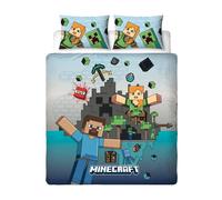 Minecraft Levels Double Duvet Set Minecraft Multicolor Double
