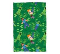 Minecraft Levels Fleece Blanket Minecraft Multicolor