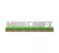 Minecraft Logo Light White