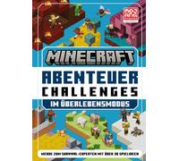 Minecraft Maxi Minecraft Abenteuer Challenges: Im Überlebensmodus. W (Hardback)