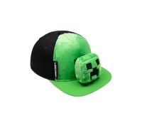 Minecraft Men's 3D Cap in Green Minecraft Green One Size