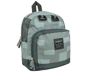 Minecraft Mens Minecraft Miner Mini Backpack Backpacks - Gray -