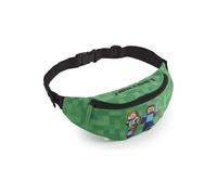 Minecraft Men's Waist Bum Bag in Green Minecraft Green One Size