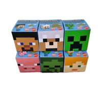 Mini Hobhead Figures (Styles Vary, One Supplied) Minecraft Multi One Size