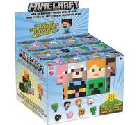 Minecraft Mini Mob head Figures set of 6 Creeper Steve Alex NEW Figures