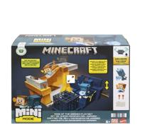 Mattel Minecraft Mini Mode Playset, Rise of the Warden Set with 2 Minis including Steve & Warden Figures & DLC Code, HXT72