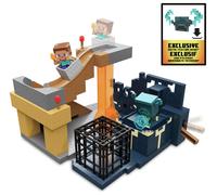 Minecraft Kids Mode Rise of the Warden Toy Playset