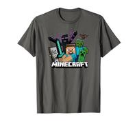Minecraft Mob Attack Group Logo T-Shirt