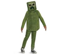 Minecraft Movie Creeper Costume Cosplay Halloween (Large)