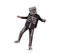 Minecraft Movie Skeleton Costume Cosplay Halloween (Small)