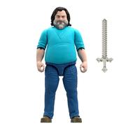 Mattel Minecraft Large-Scale Action Figure, 12-inch Posable Steve Toy Collectibl
