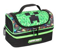 Minecraft Multi-Compartment Large Capacity & Insulated Lunch Bag for Boys | Kids School Lunch Bag, Durable, Matching Accessories sold separately