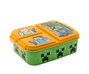 Minecraft Multi Compartment Lunch Box