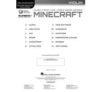 Minecraft - Music from the Video Game Series Book and Audio Online Violin Hal Le