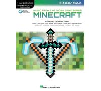 Minecraft - Music from the Video Game Series Book and Audio Online Tenor Saxopho