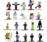Minecraft Nano Metalfigs 20 Pack Wave 4 | 1.65 Inch Die-Cast Metal Figures