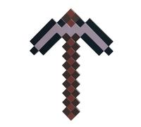 Minecraft Netherite Pickaxe Costume Accessories | Officially Licensed by Disguise, Inspired by Iconic Minecraft Game, Lightweight & Detailed Design, Pixel Detailing