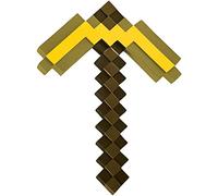 Minecraft Netherite Pickaxe Costume Accessories | Officially Licensed by Disguise, Inspired by Iconic Minecraft Game, Lightweight & Detailed Design, Pixel Detailing