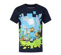 Minecraft Official Adventure Boy's T-Shirt (3-4 Years) Blue