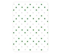 Minecraft Official Double Fitted Bedsheet | Grids Design | Designed for Double Beds | Soft Polyester with Elastic Edge | Perfect for Kids Bedroom | Green and White