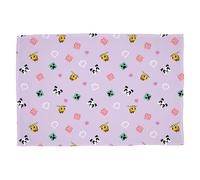 Minecraft Officially Licenced Fleece Blanket | Super Soft Warm Blanket | Closeup Design | Perfect for Home, Bedroom, Sleepovers and Camping 100 x 150 cm | Pink
