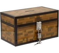 Minecraft Officially Licensed Chest Money Box, Gaming Room Decor and Merchandise for Boys and Girls, Piggybank Gift Accessory for Playroom and Bedroom | Paladone