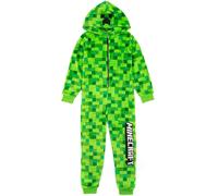 Minecraft Onesie | Unisex Kids Green | Official Merch | Size: 5-6 Years Minecraft Green 5-6 Years