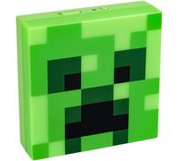 Minecraft Paladone Creeper Night Light, Night Sensor Function, Portable, Adhesive Backing for Wall Placement, Officially Licensed Gift and Bedroom Decor Fans