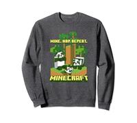 Minecraft Pandas Mine Nap Repeat Poster Sweatshirt