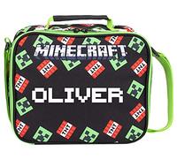 Minecraft Personalised Boys Lunch Bag School Lunch Box for Kids Thermal Insulated BPA Free