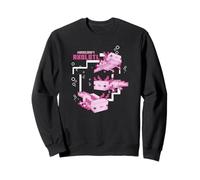 Minecraft Pink Axolotl Pond Sweatshirt