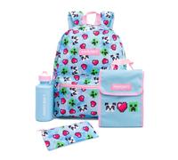 Minecraft Pixel Backpack SetOne Size Blue/Pink NS6873
