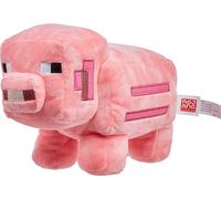 Minecraft Plush 8-in Pig Character Doll, Soft, Collectible Gift for Fans Age 3 a