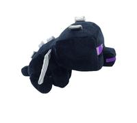 Minecraft plush toy doll sitting little black dragon 23cm
