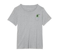 Minecraft Pocket Creeper SSSS... T-Shirt, Women's Plus, Heather Grey, 6X