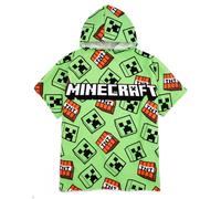 Minecraft Poncho Towel (Unisex Kids Green)