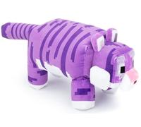 Minecraft Purple Tiger Plush Pillow - 53 cm Soft Stuffed Animal