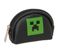 MINECRAFT - Purse, Small Purse, XS, Comfortable and Versatile, Quality and Resistance, 9.5x3x8 cm